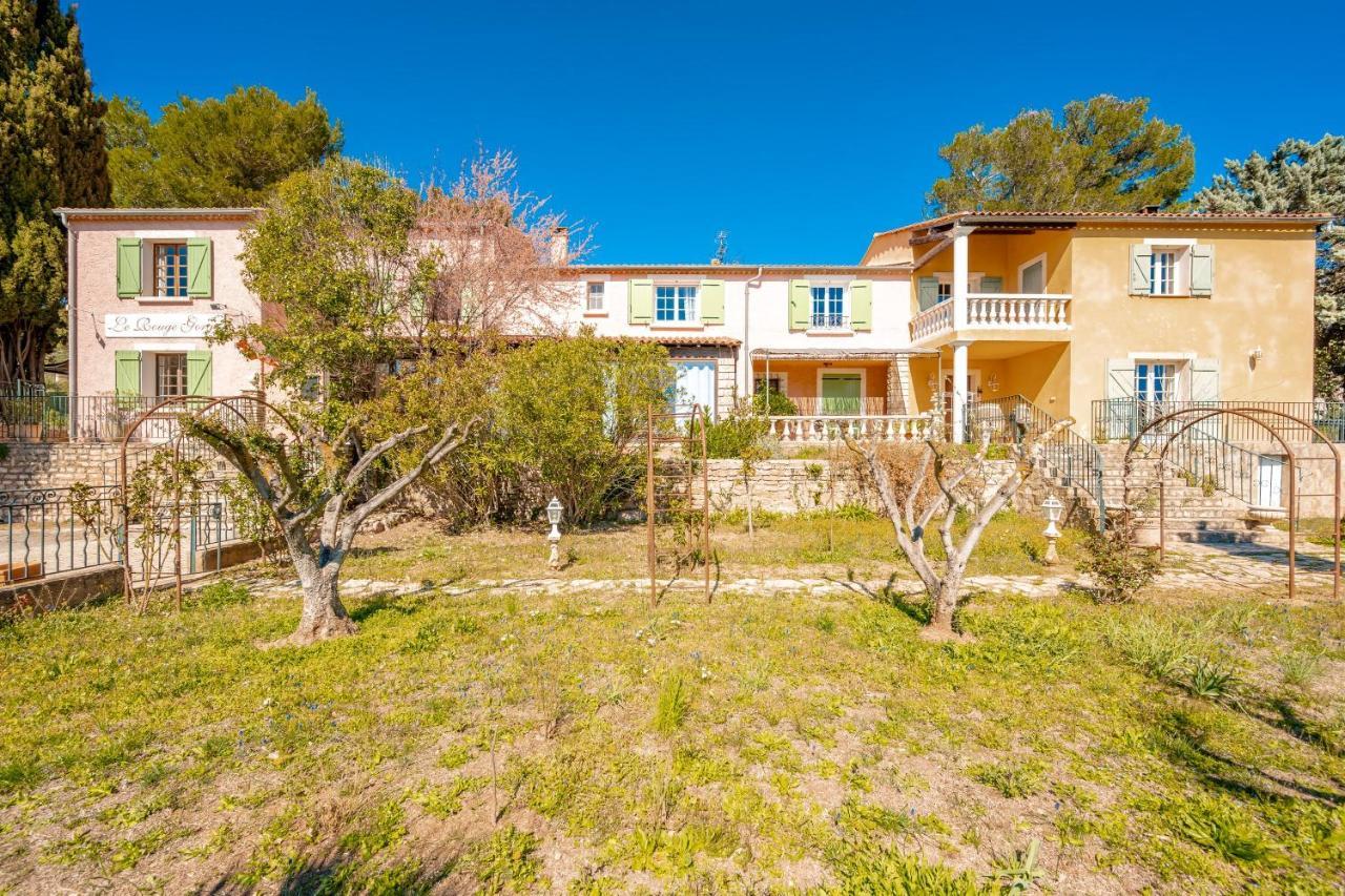 La Maison Du Rouge Gorge - Charmante Maison Climatisee Avec Piscine Pontevès Εξωτερικό φωτογραφία